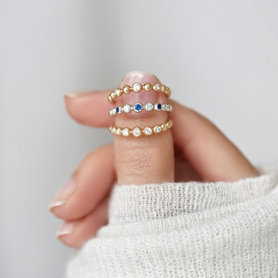 Diamond ring Shiny Dots