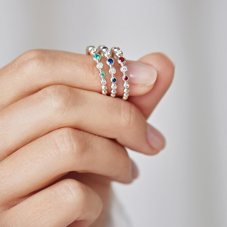 Diamond ring Shiny Dots