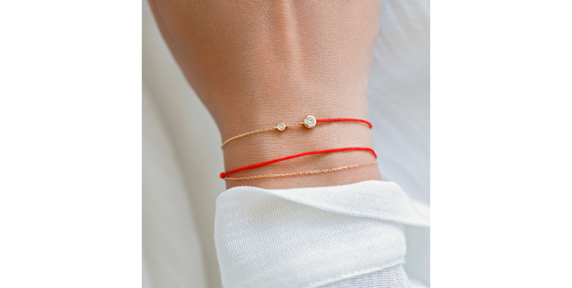 Diamond bracelet Effect Dots