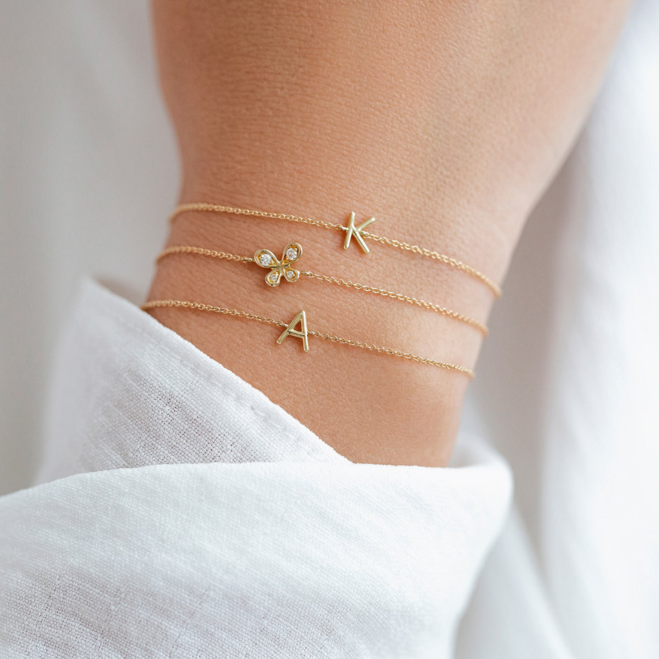 Diamond bracelet Round Line I