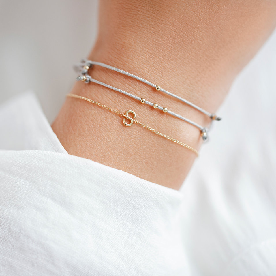 Diamond bracelet Round Line P