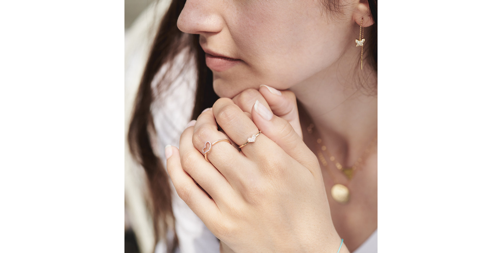 Diamond earrings Amazing Butterfly