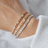 Bracelet with brown diamonds Essential Brilliance5