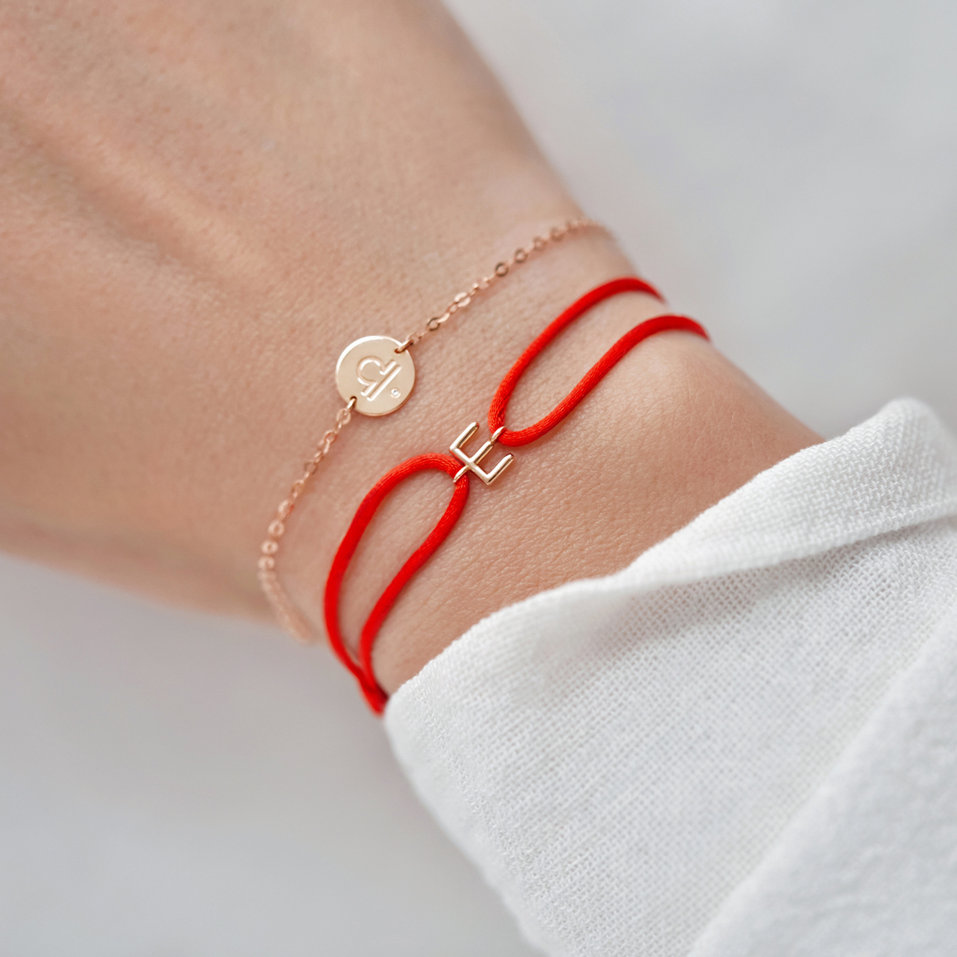 Diamond bracelet Red E