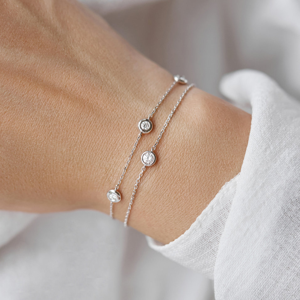 Bracelet with diamonds Crazier Love