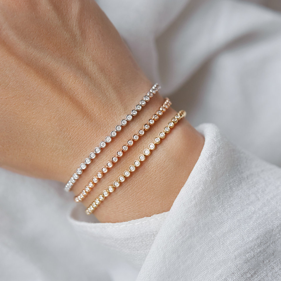 Bracelet with diamonds Essential Spendour