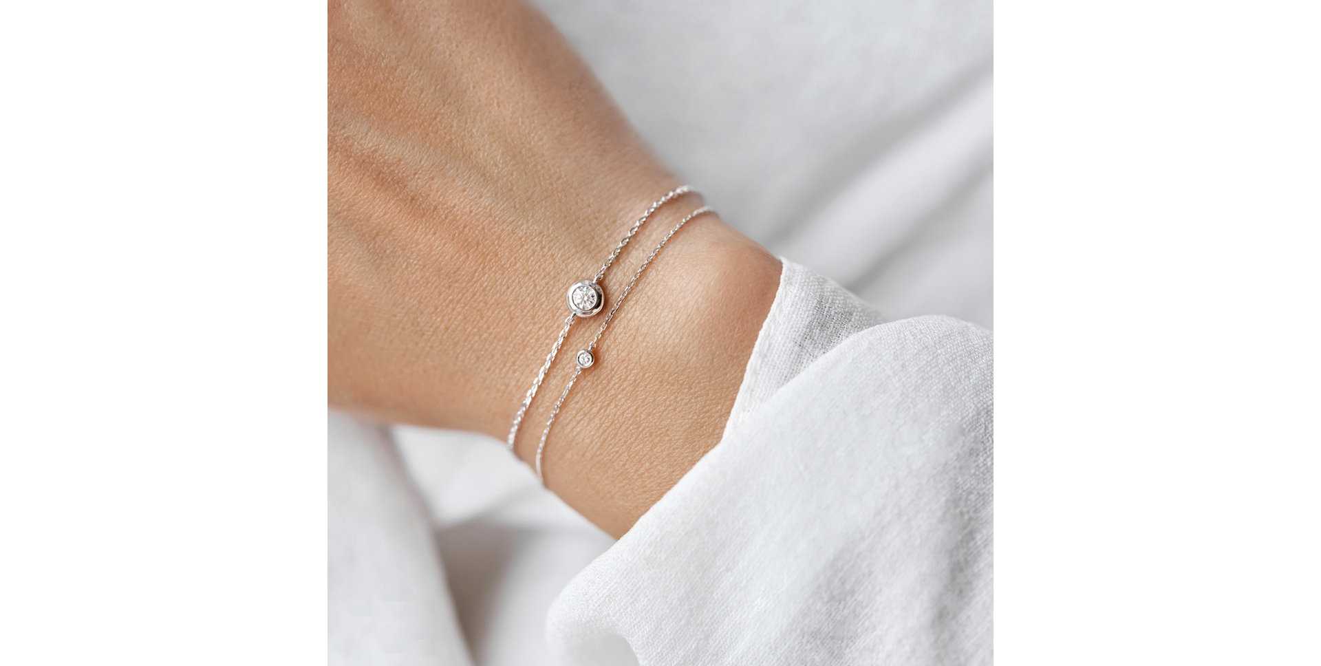 Diamond bracelet Sparkling Dot