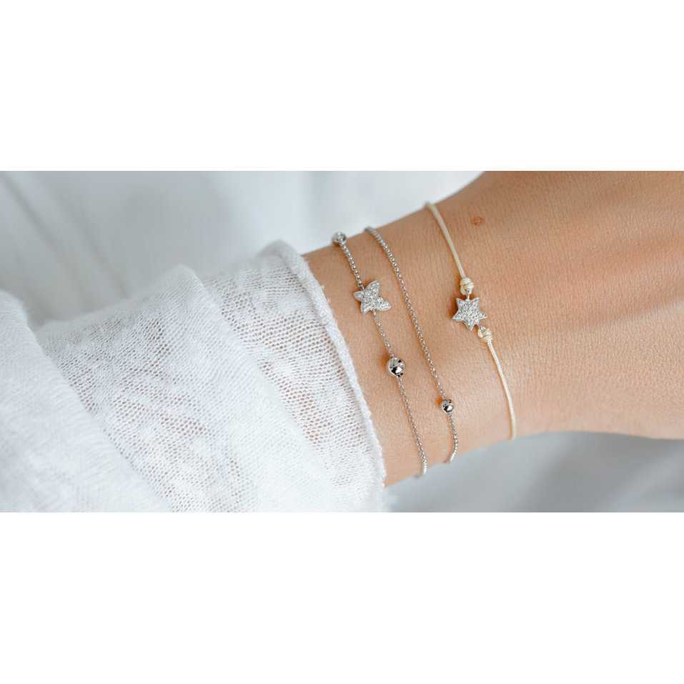 Diamond bracelet Star Message