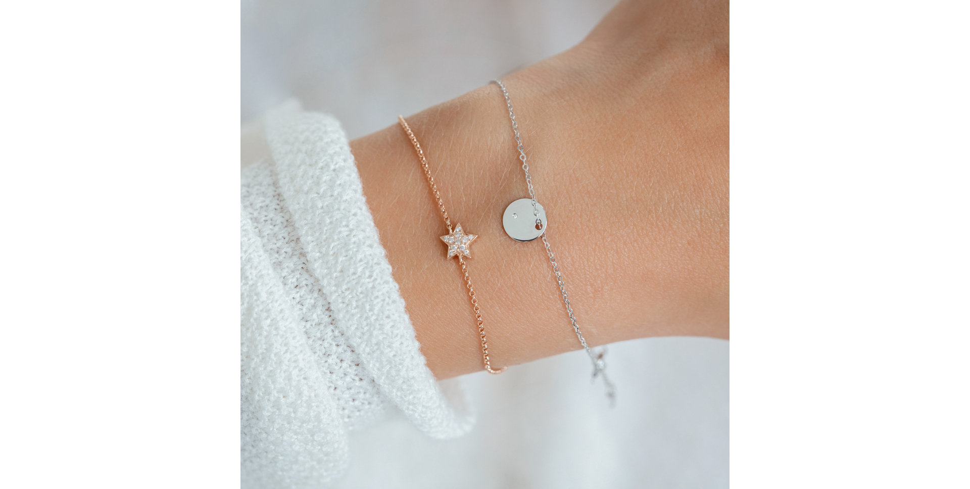 Diamond bracelet Night Message