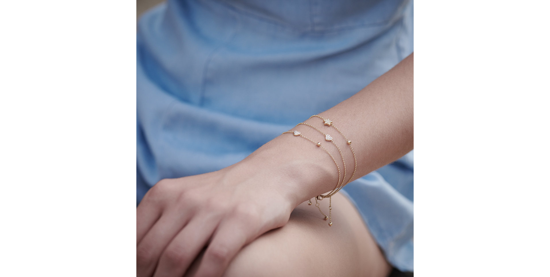 Diamond bracelet Heaven Message