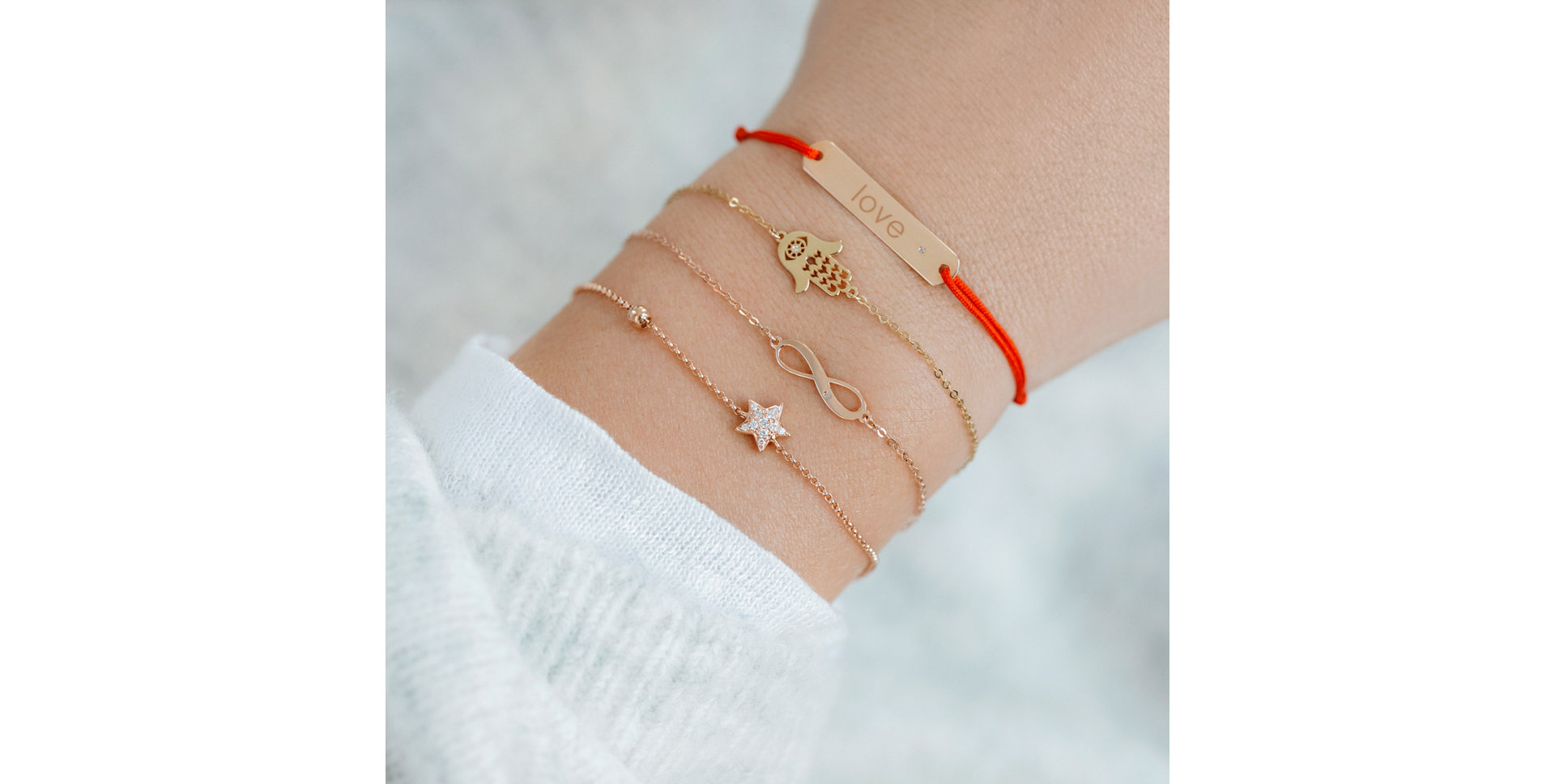 Diamond bracelet Heaven Message