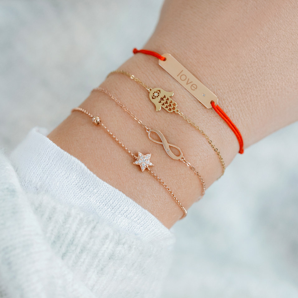 Diamond bracelet Heaven Message