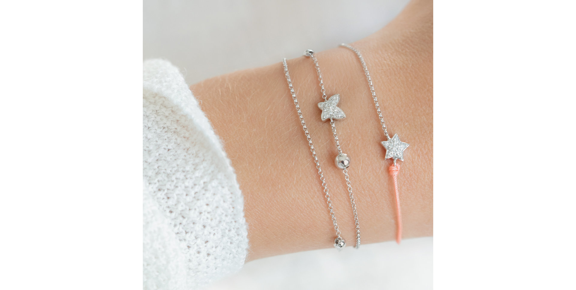 Diamond bracelet Be a Star