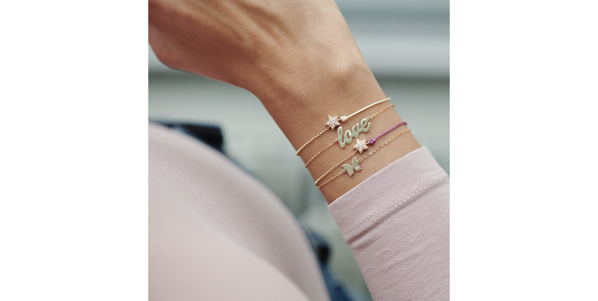 Diamond bracelet Be a Star