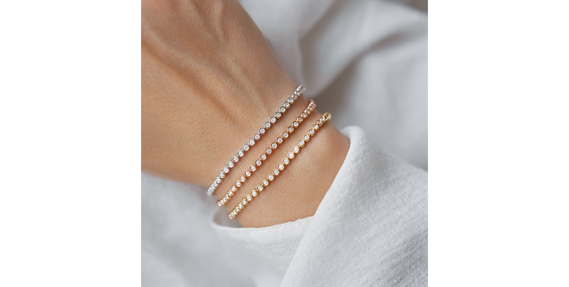 Bracelet with diamonds Essential Spendour