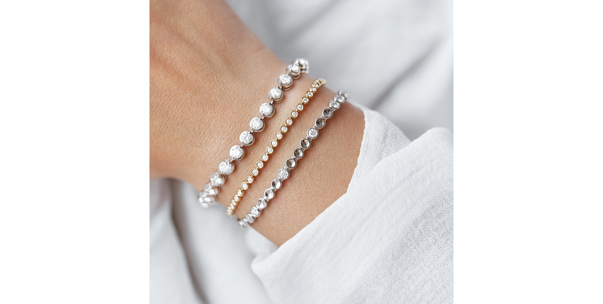 Bracelet with diamonds Essential Spendour