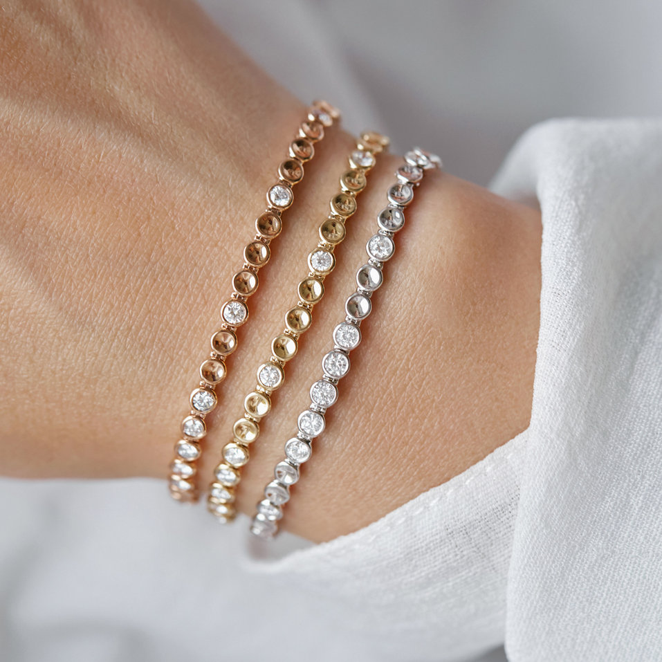 Bracelet with diamonds Essential Brilliance