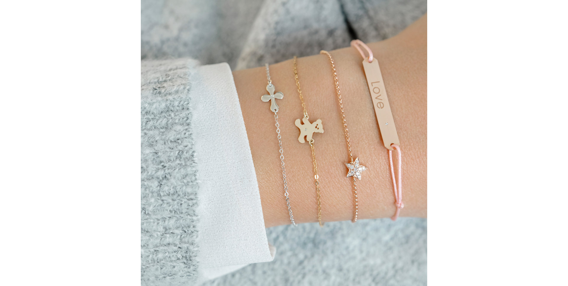 Diamond bracelet My Religion