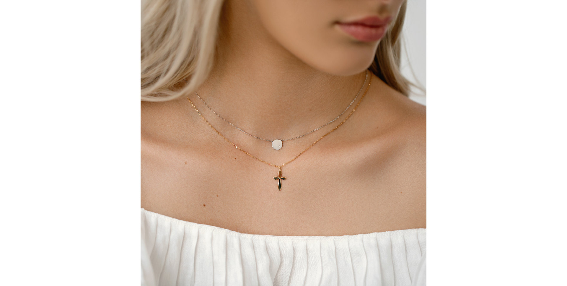 Diamond necklace Universe