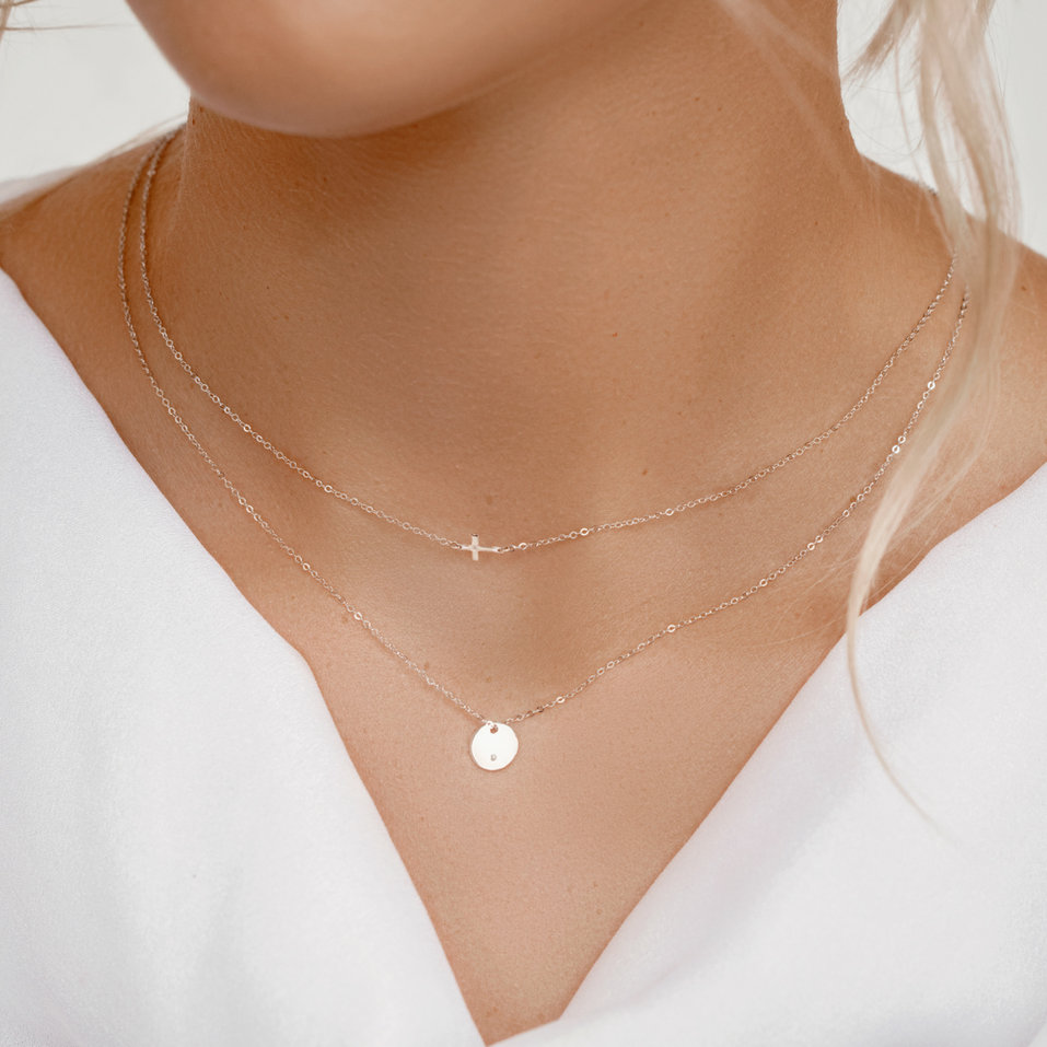 Diamond necklace My Faith