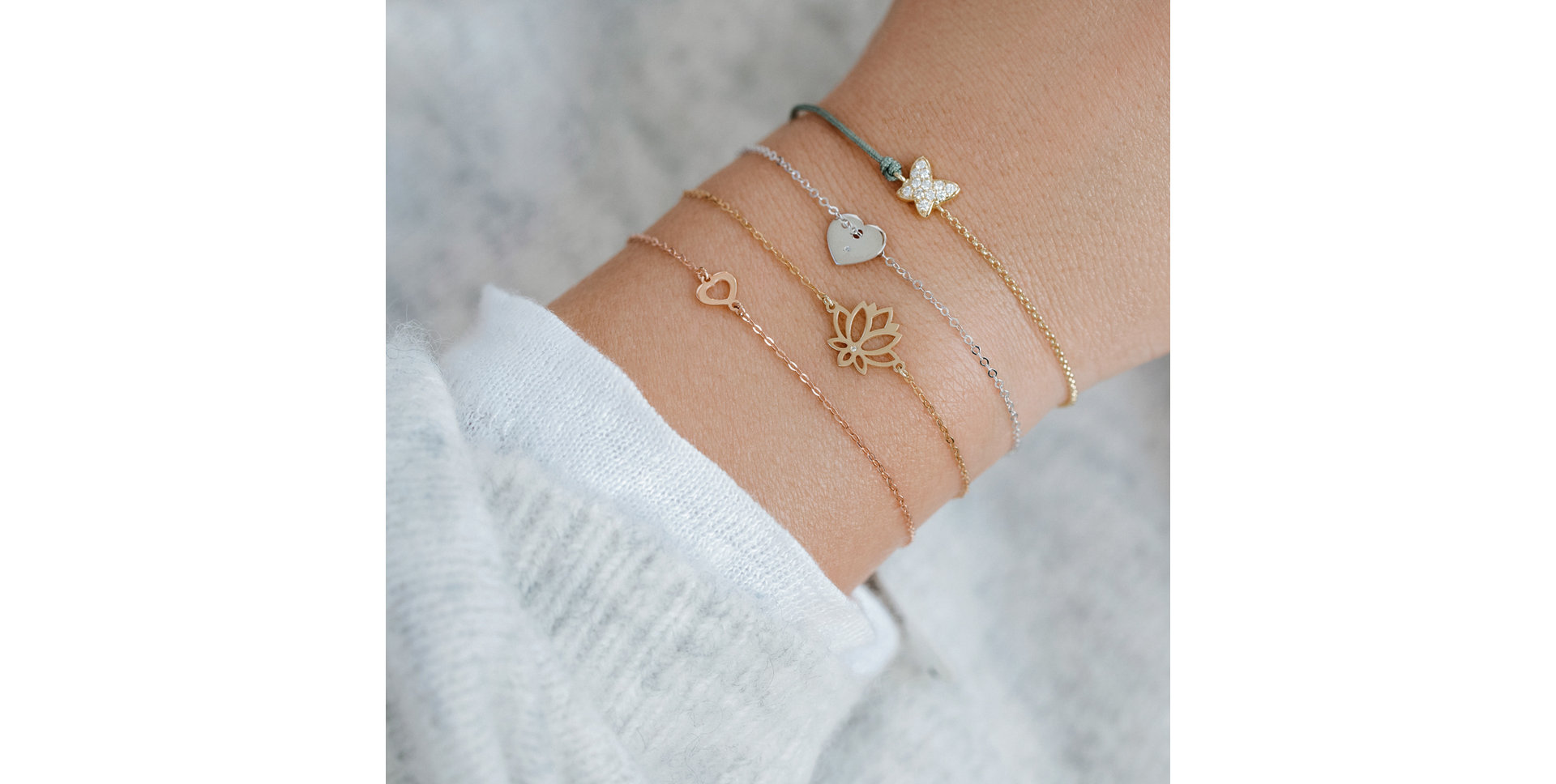 Diamond bracelet Romance