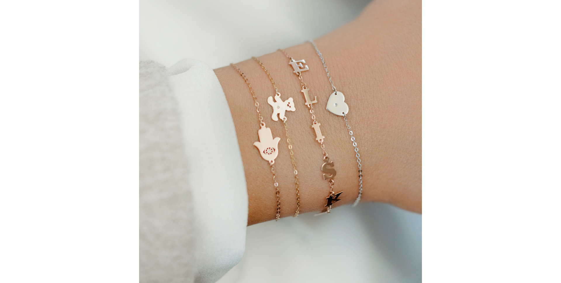 Diamond bracelet My Heart