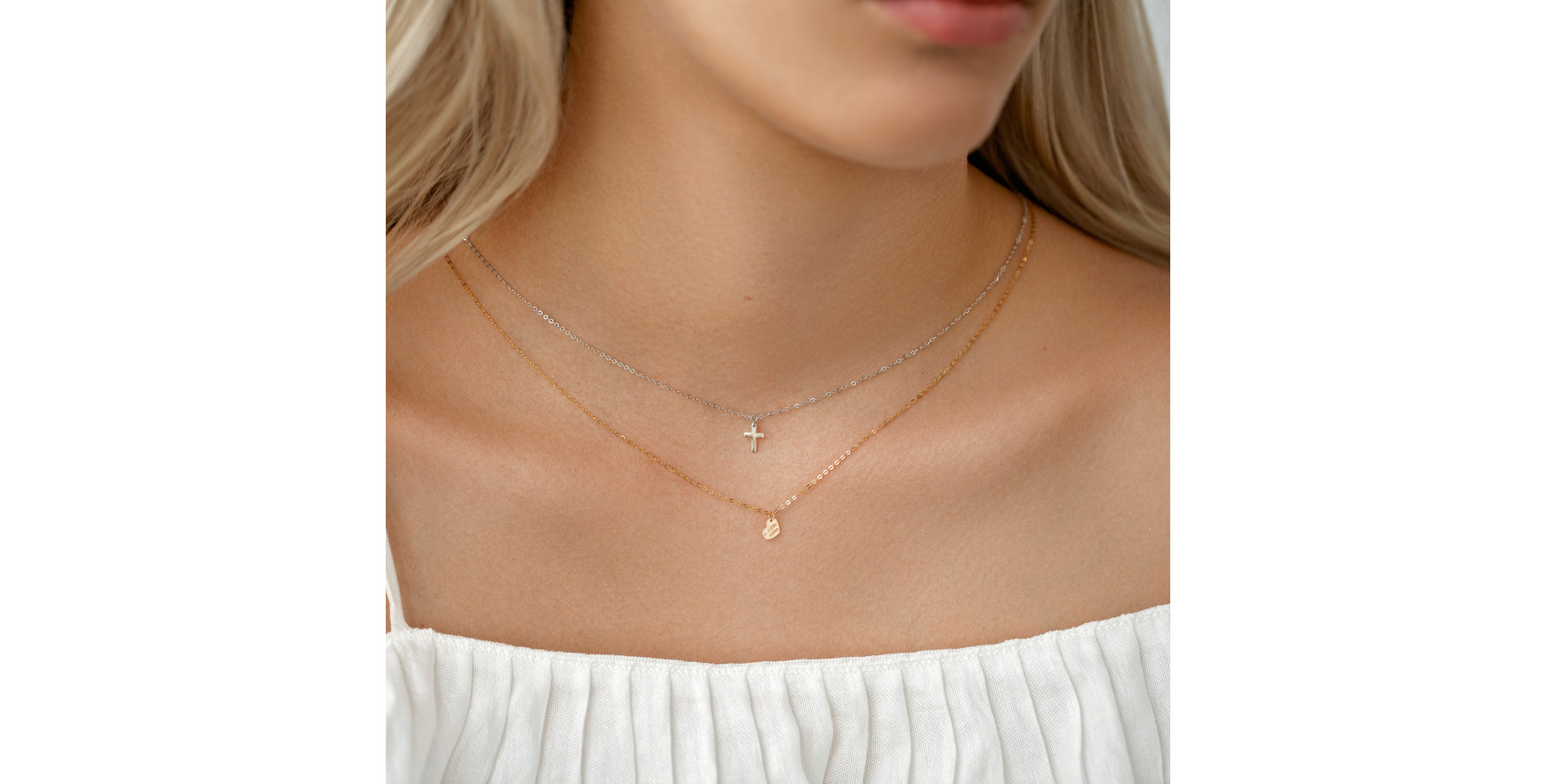 Diamond necklace Believe