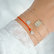 Diamond bracelet with cord Extraordinary Heart7