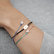 Diamond bracelet with cord Paradise Message4
