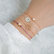 Bracelet with brown diamonds Magic Butterfly4