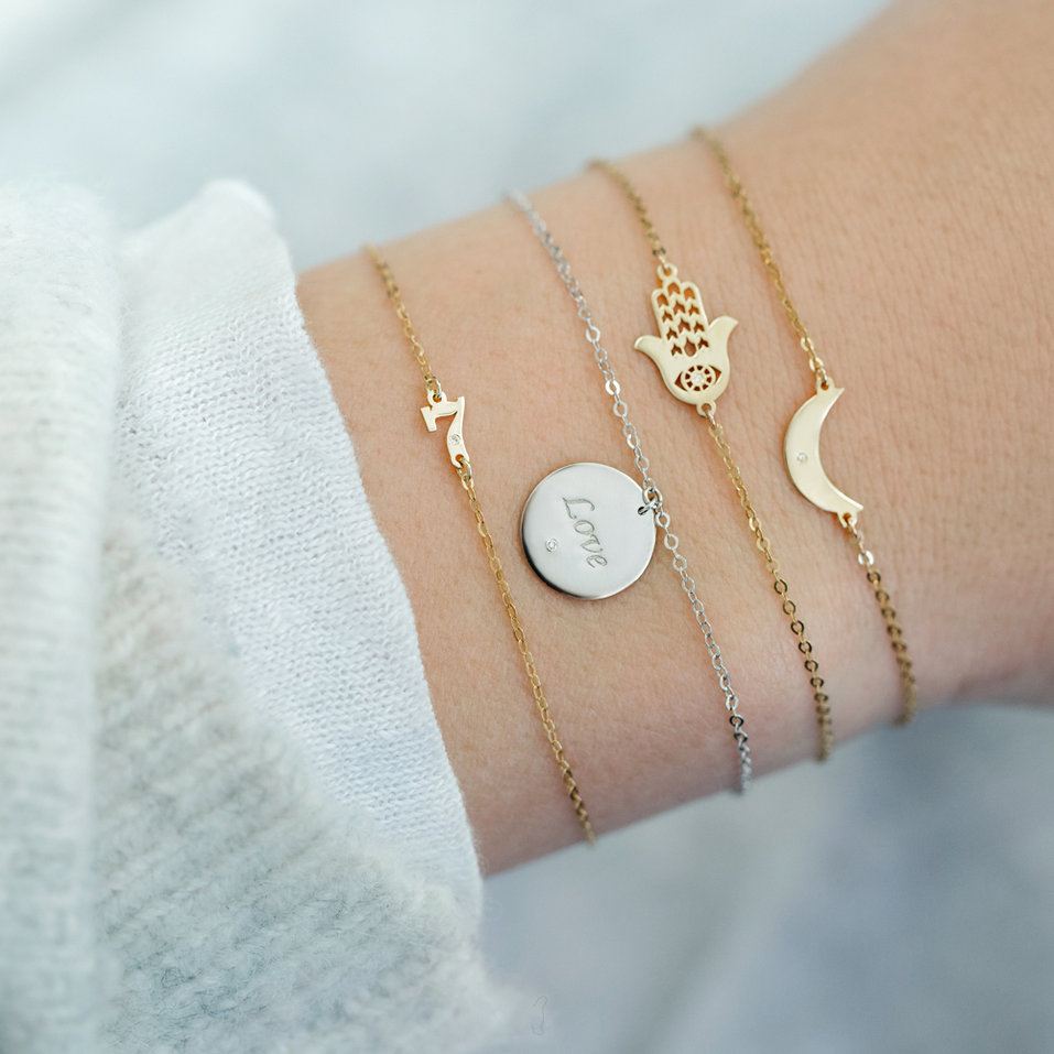 Diamond bracelet Love