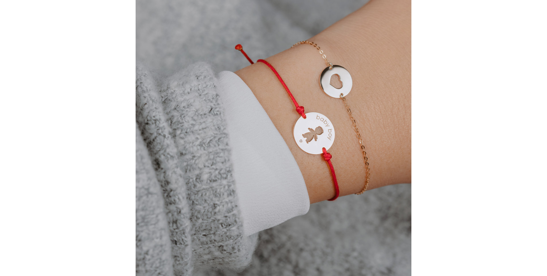 Diamond bracelet Signature Heart