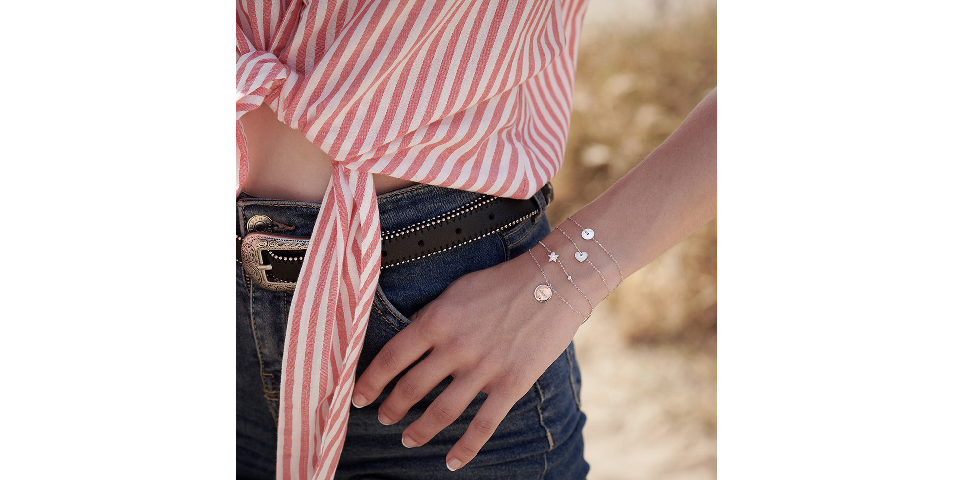 Diamond bracelet Love