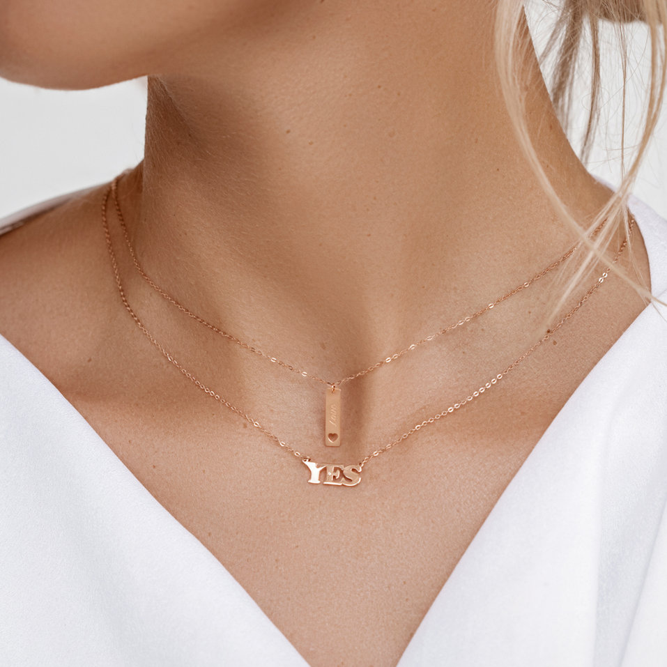 Diamond necklace Passion Love