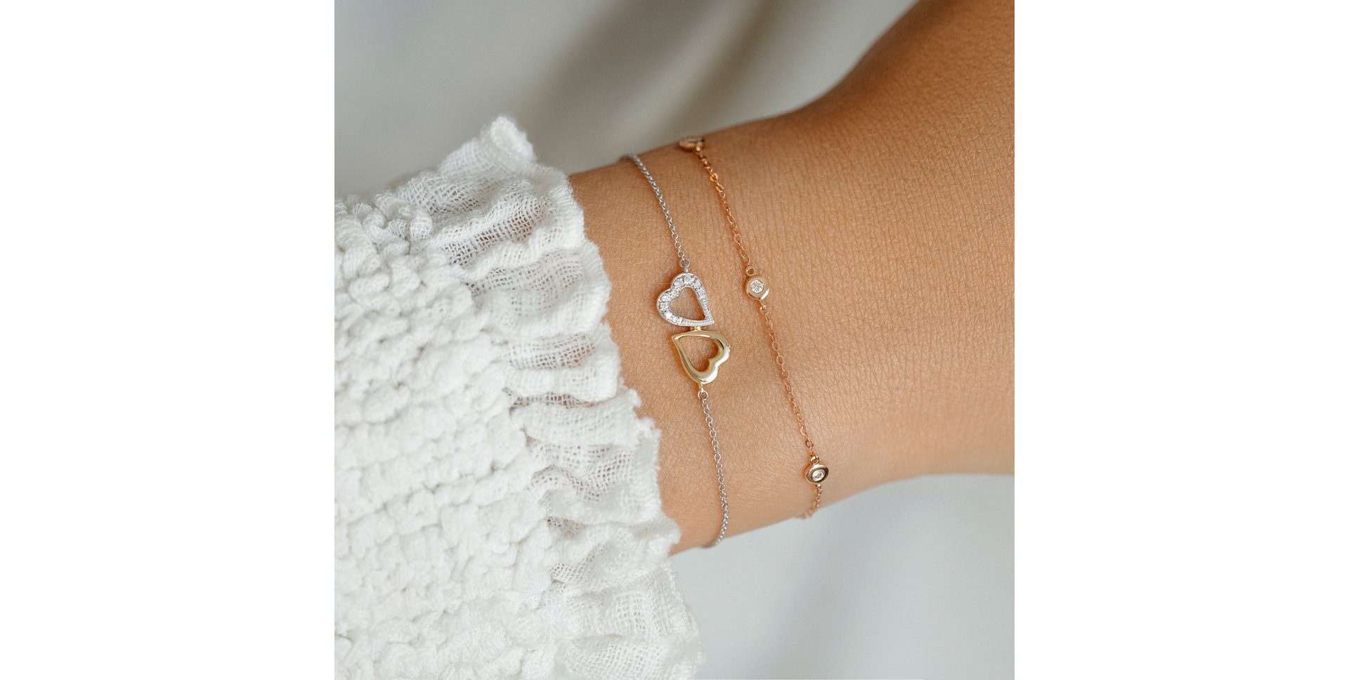 Diamond bracelet Dots