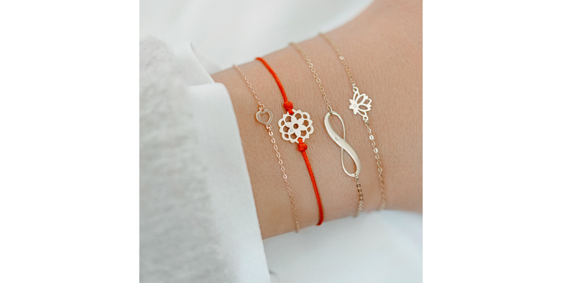 Diamond bracelet My Infinite