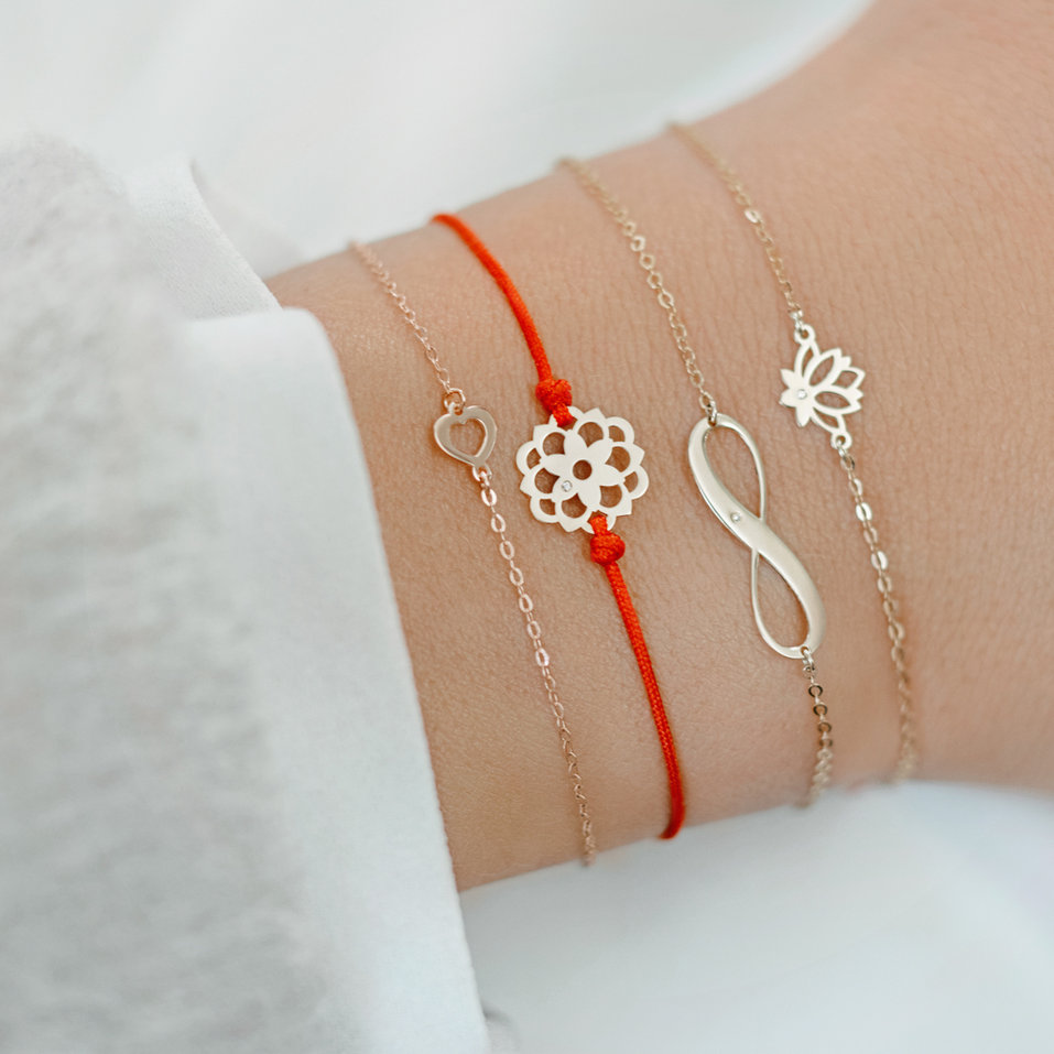 Diamond bracelet My Infinite