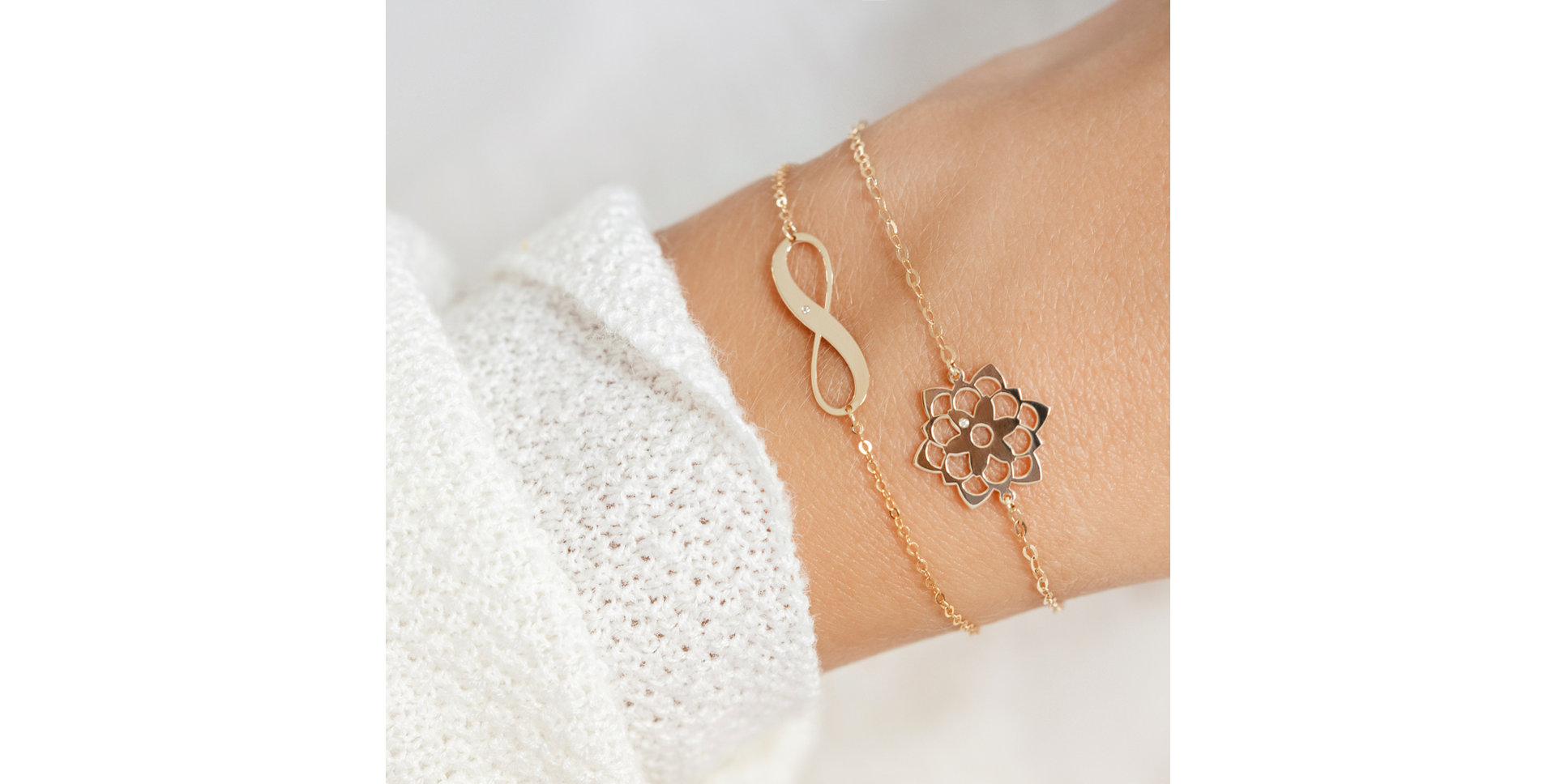 Diamond bracelet My Infinite