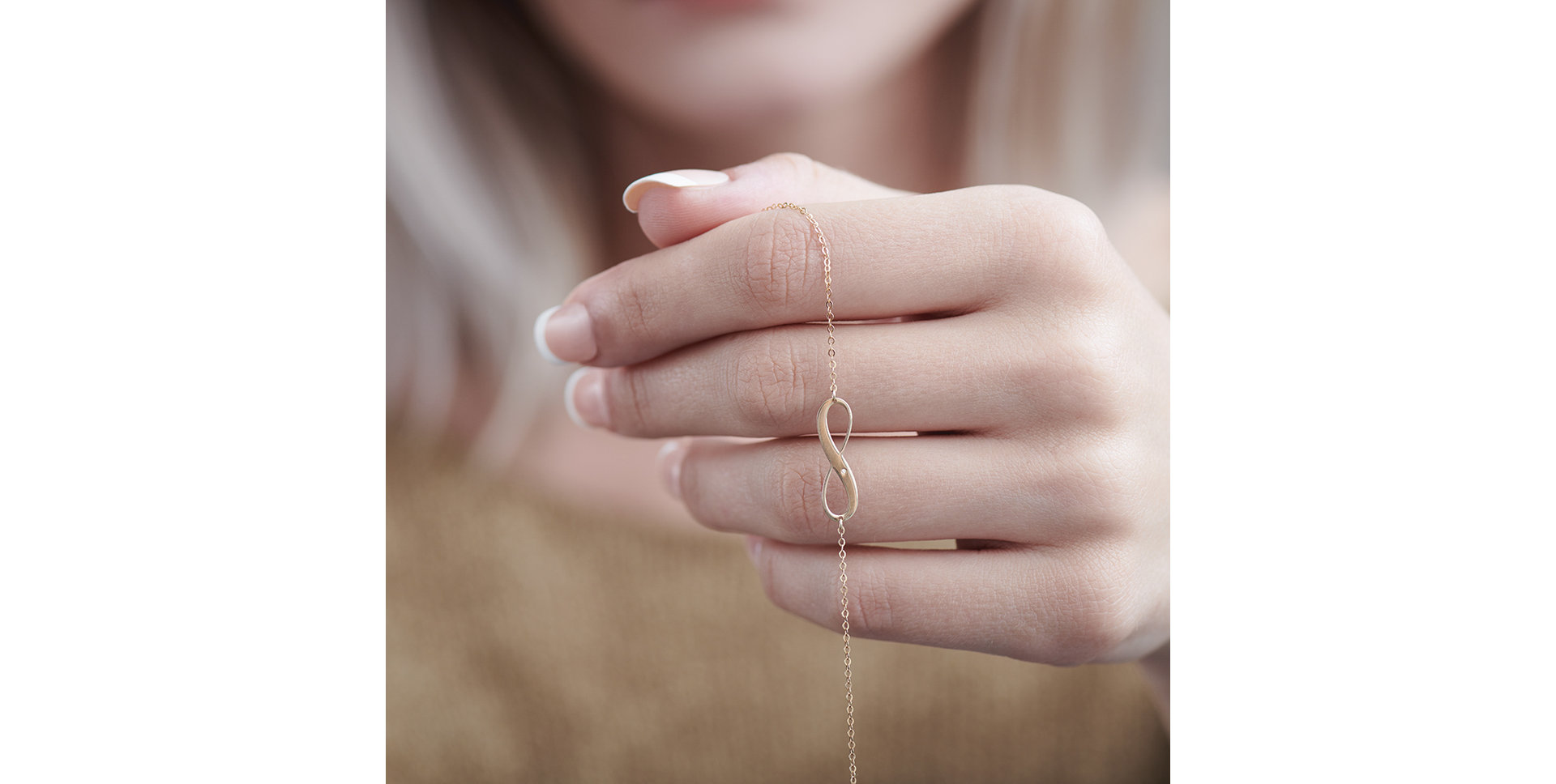 Diamond bracelet My Infinite