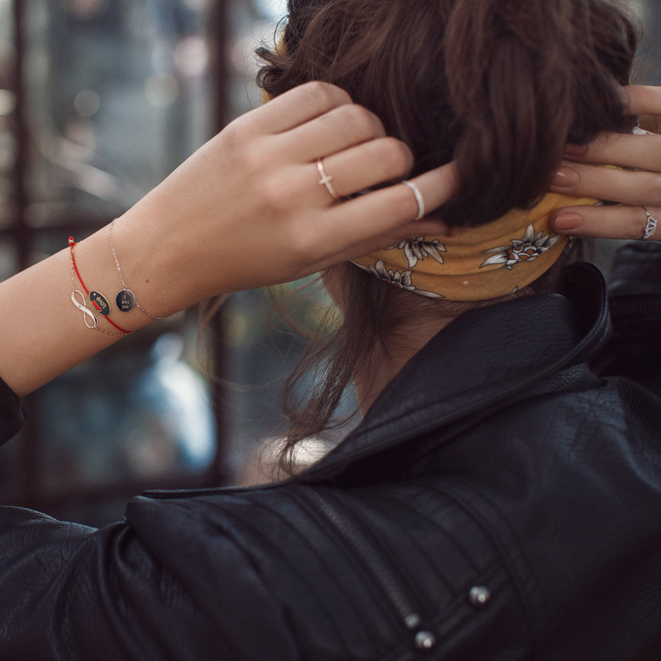 Diamond bracelet My Infinite