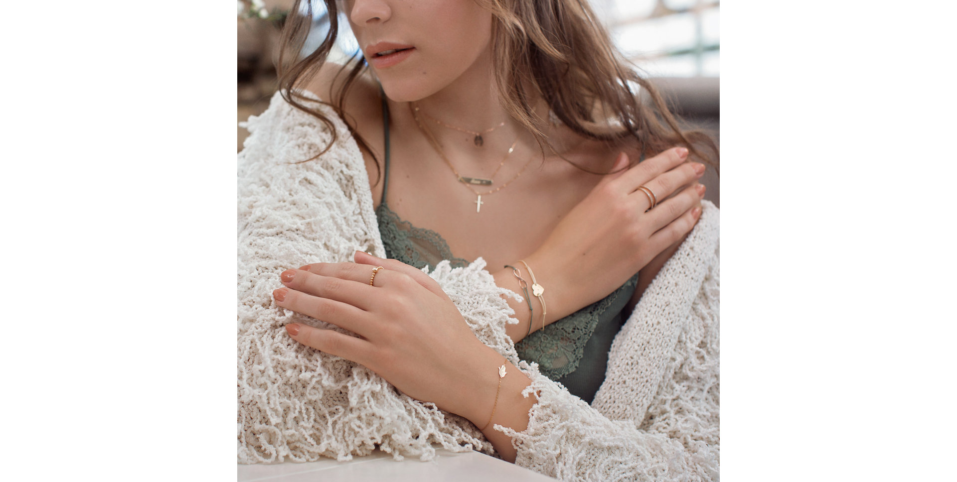 Diamond bracelet Infinity