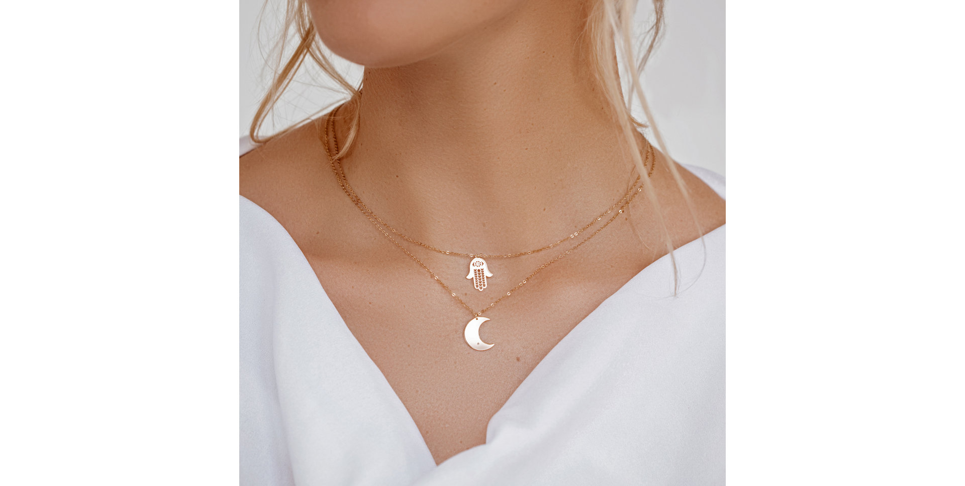 Diamond necklace Witching Moon