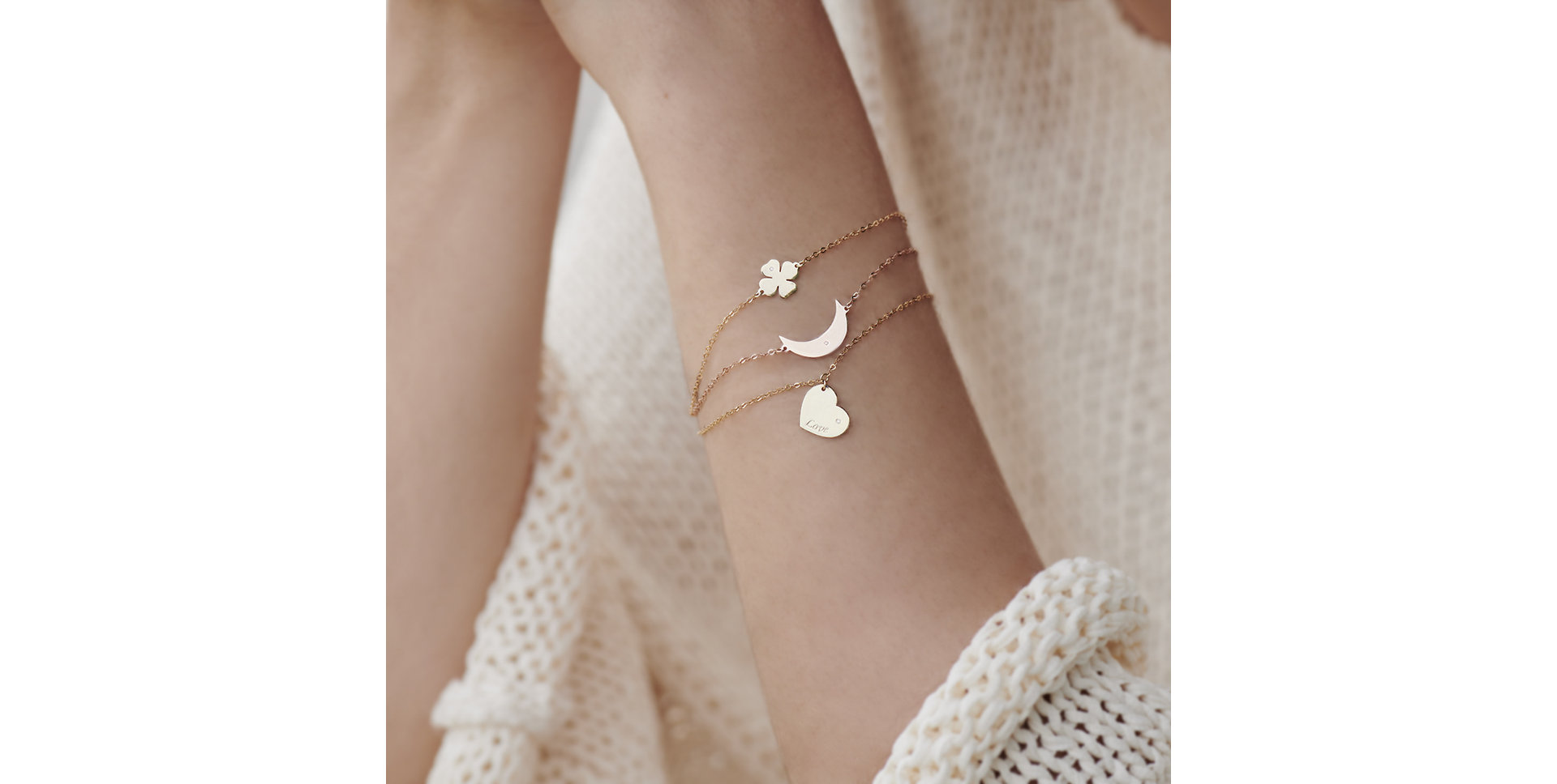 Diamond bracelet Passion Moon