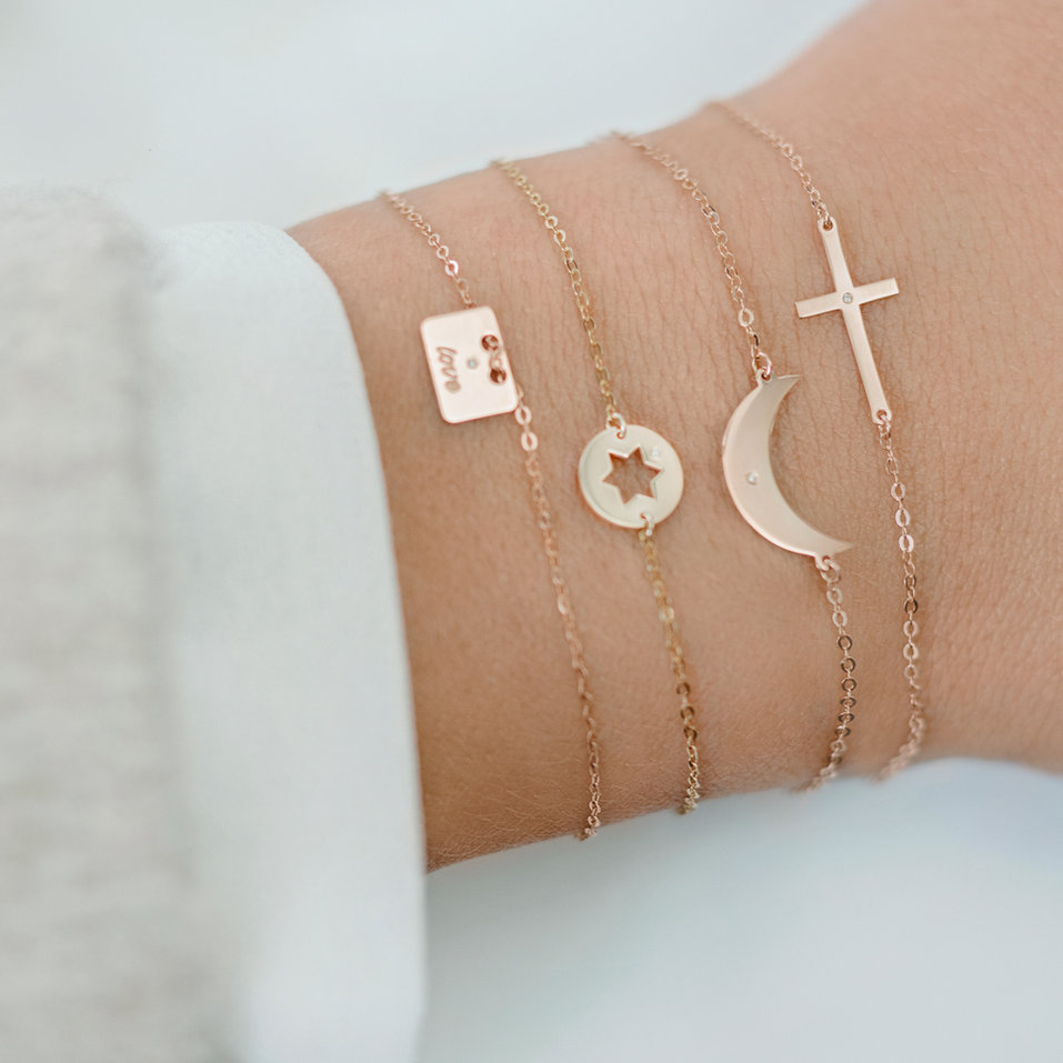 Diamond bracelet Passion Moon
