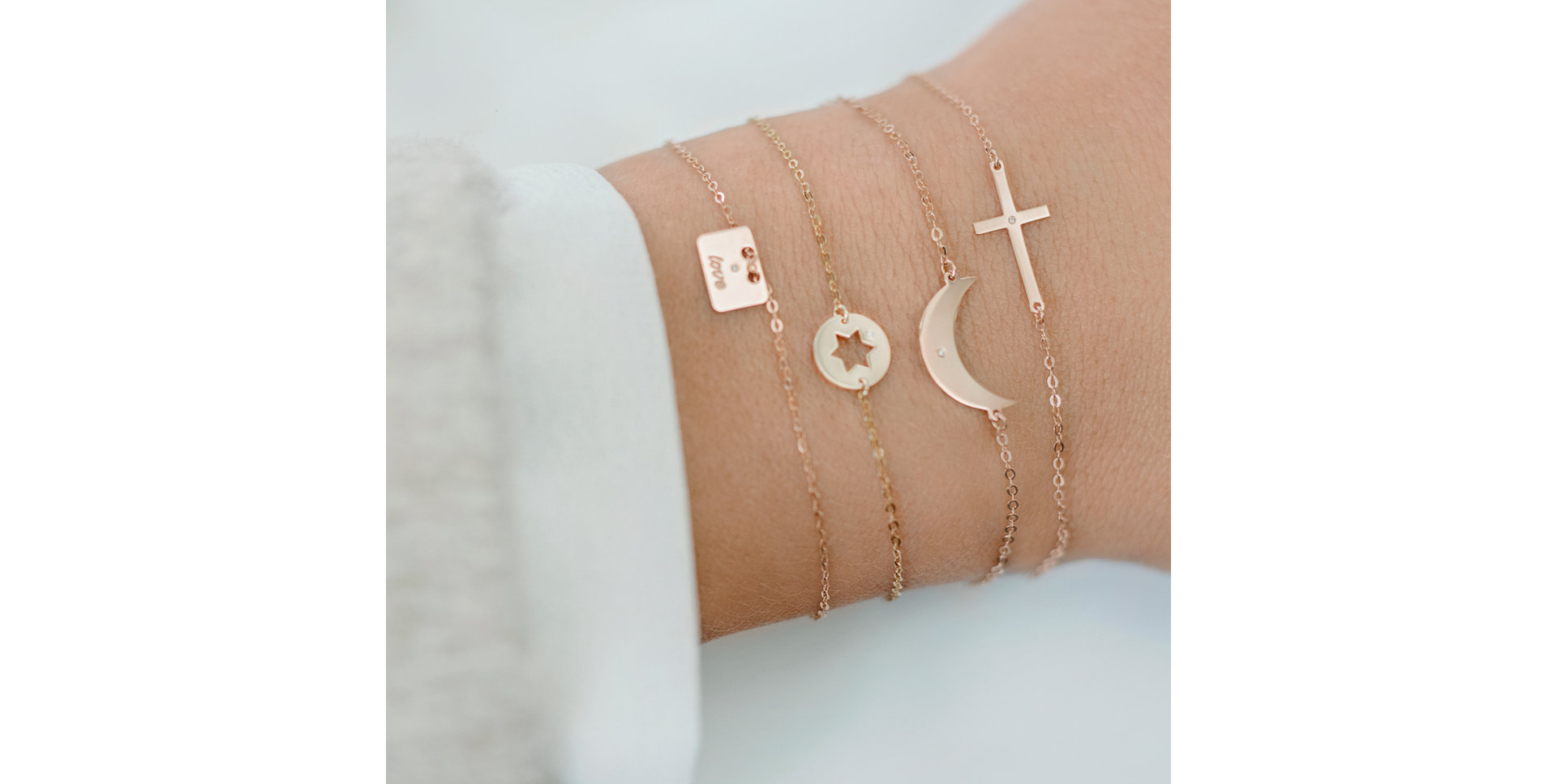 Diamond bracelet Passion Moon