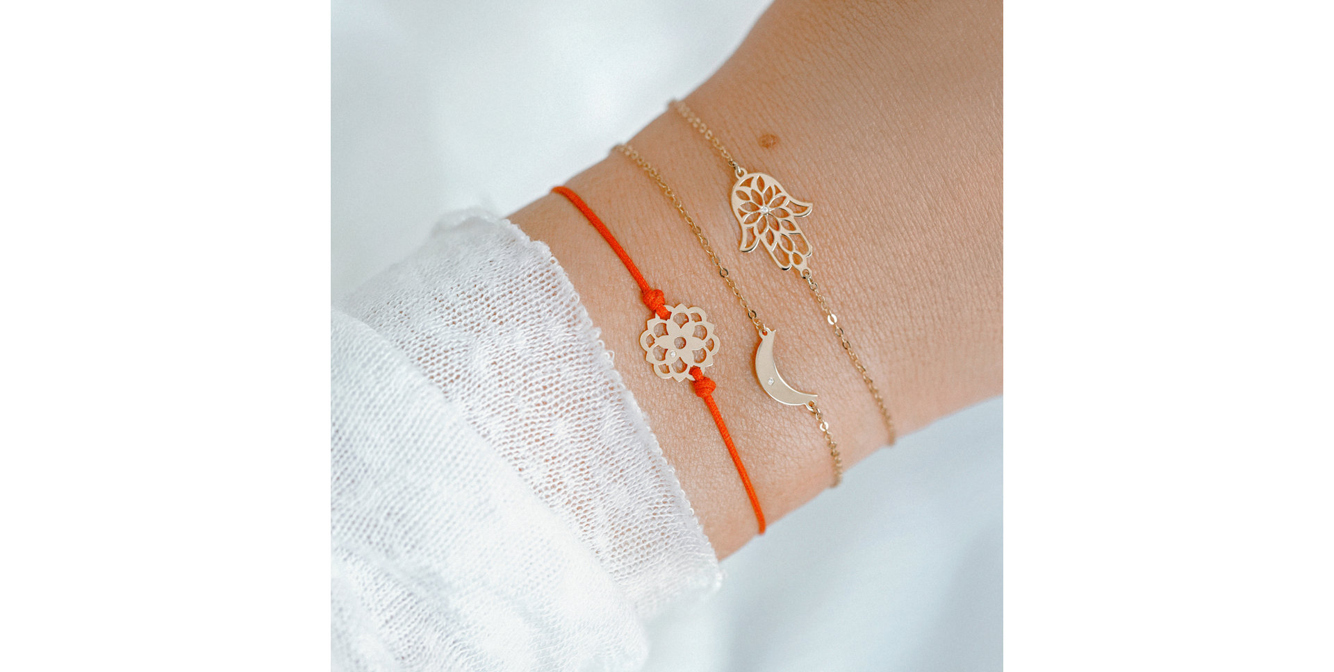 Diamond bracelet Midnight Moon