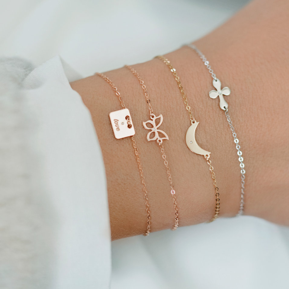 Diamond bracelet Midnight Moon