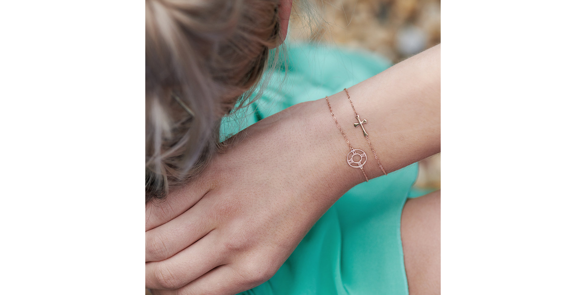 Diamond bracelet Faith