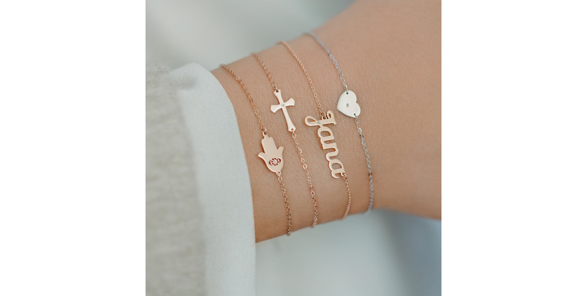 Diamond bracelet Curly