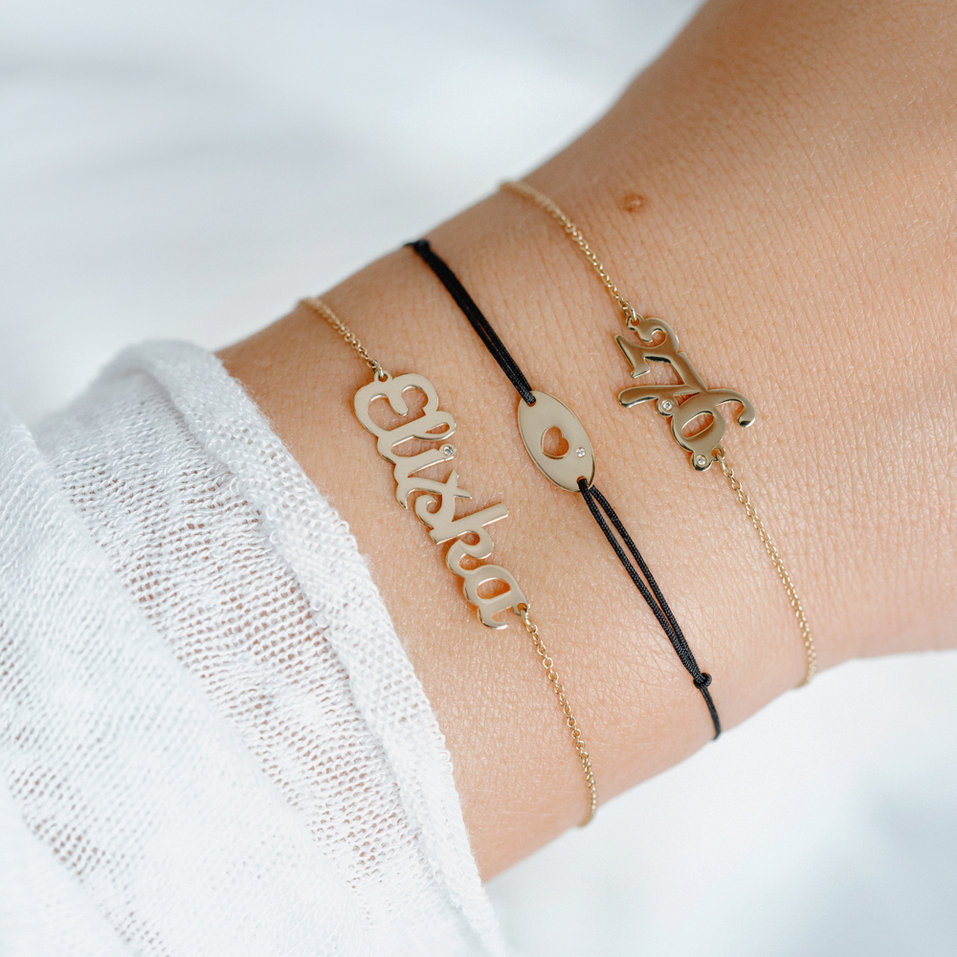 Diamond bracelet Curly